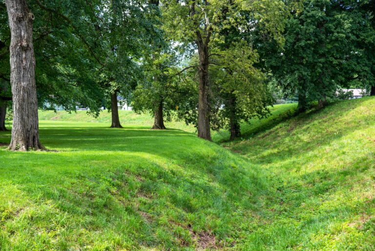 Closeup,Of,Sloping,Interior,Of,The,Great,Circle,At,The