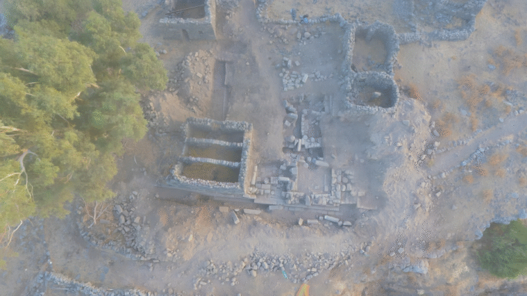  אויר של החפירה 30-9-2025