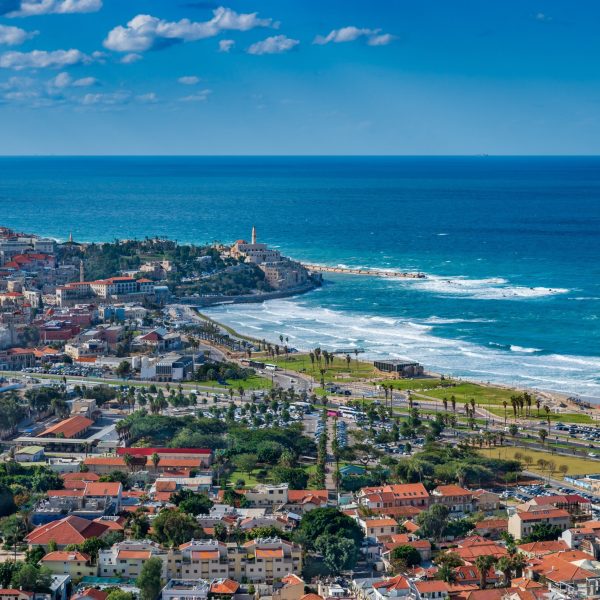 Landscape,Of,Neve,Tzedek,,Old,Railway,Station,,Tel,Aviv,Beach